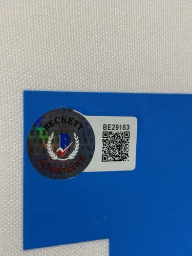 Luka Modric Signed LED Framed Croatia Jersey Beckett COA