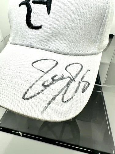 ROGER FEDERER TENNIS CAP HAND SIGNED TENNIS
