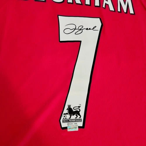 David Beckham Signed Manchester United 2014/15 Jersey