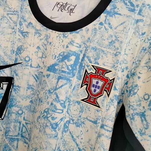 Cristiano Ronaldo CR7 Hand Signed 2024/25 Portugal Soccer Jersey With COA