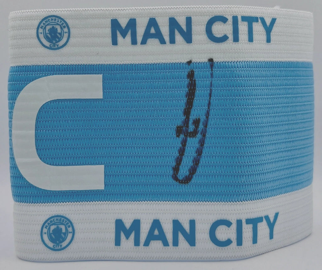 Kevin De Bruyne Signed Manchester City Captain's Armband – BAS Beckett Witnessed