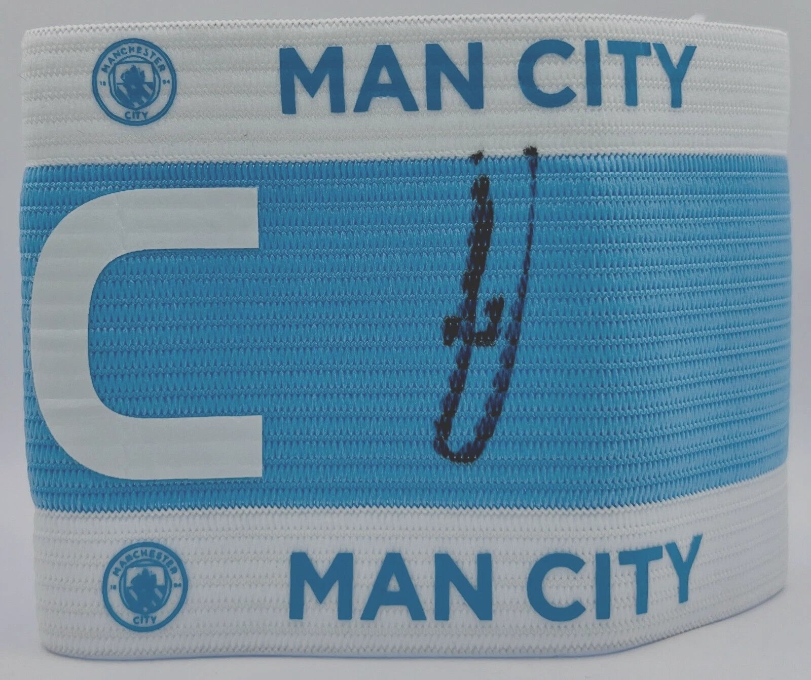 Kevin De Bruyne Signed Manchester City Captain's Armband – BAS Beckett Witnessed