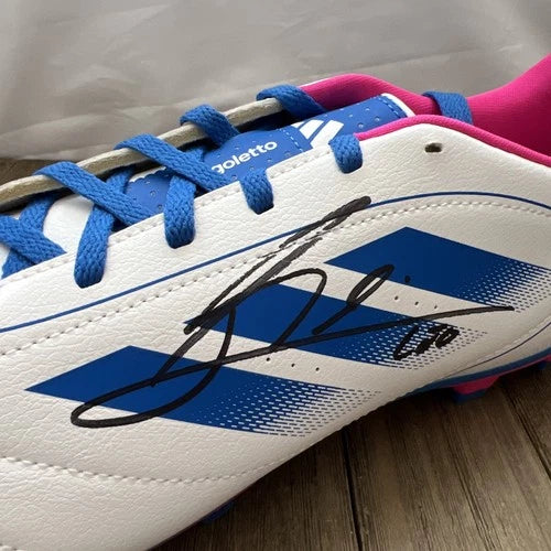 LIONEL LEO MESSI Signed Adidas Soccer Cleat w/ COA – COPA Miami Argentina Shoe Boot