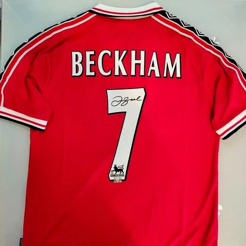 David Beckham Signed Manchester United 2014/15 Jersey