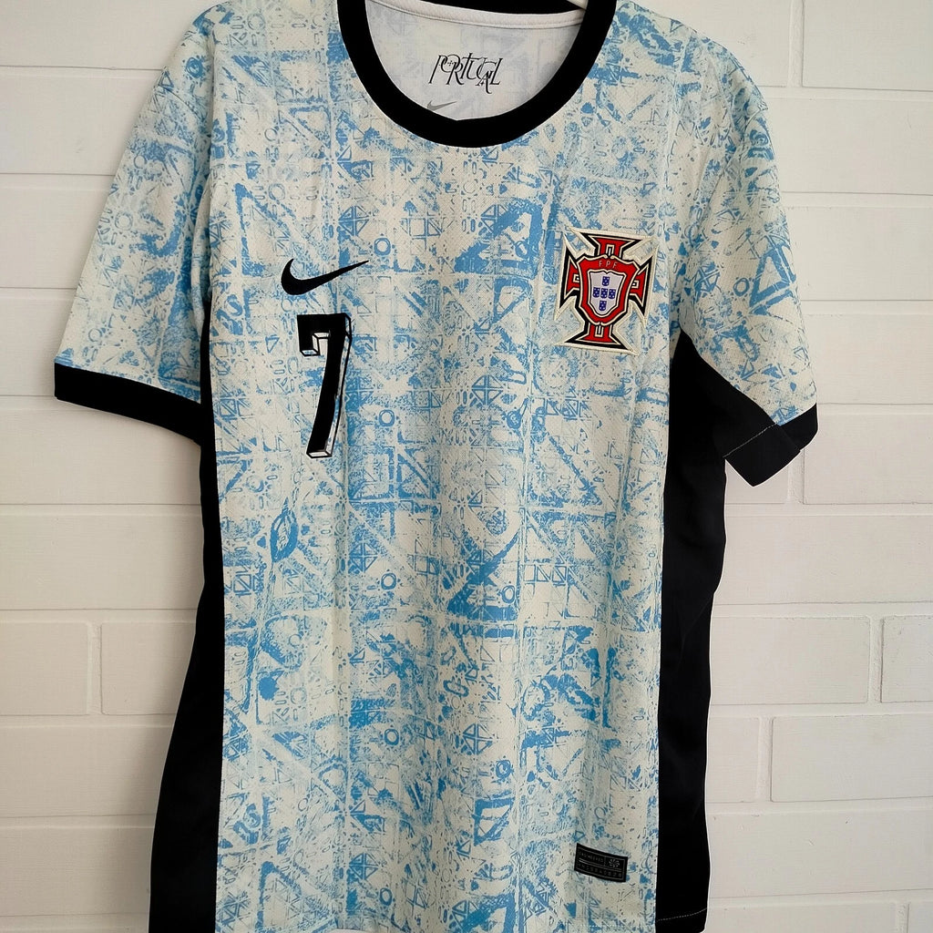 Cristiano Ronaldo CR7 Hand Signed 2024/25 Portugal Soccer Jersey With COA