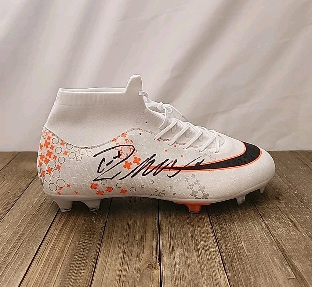 Cristiano Ronaldo Signed Nike Cleat w/ COA – Soccer Shoe Football CR7 Al-Nassr