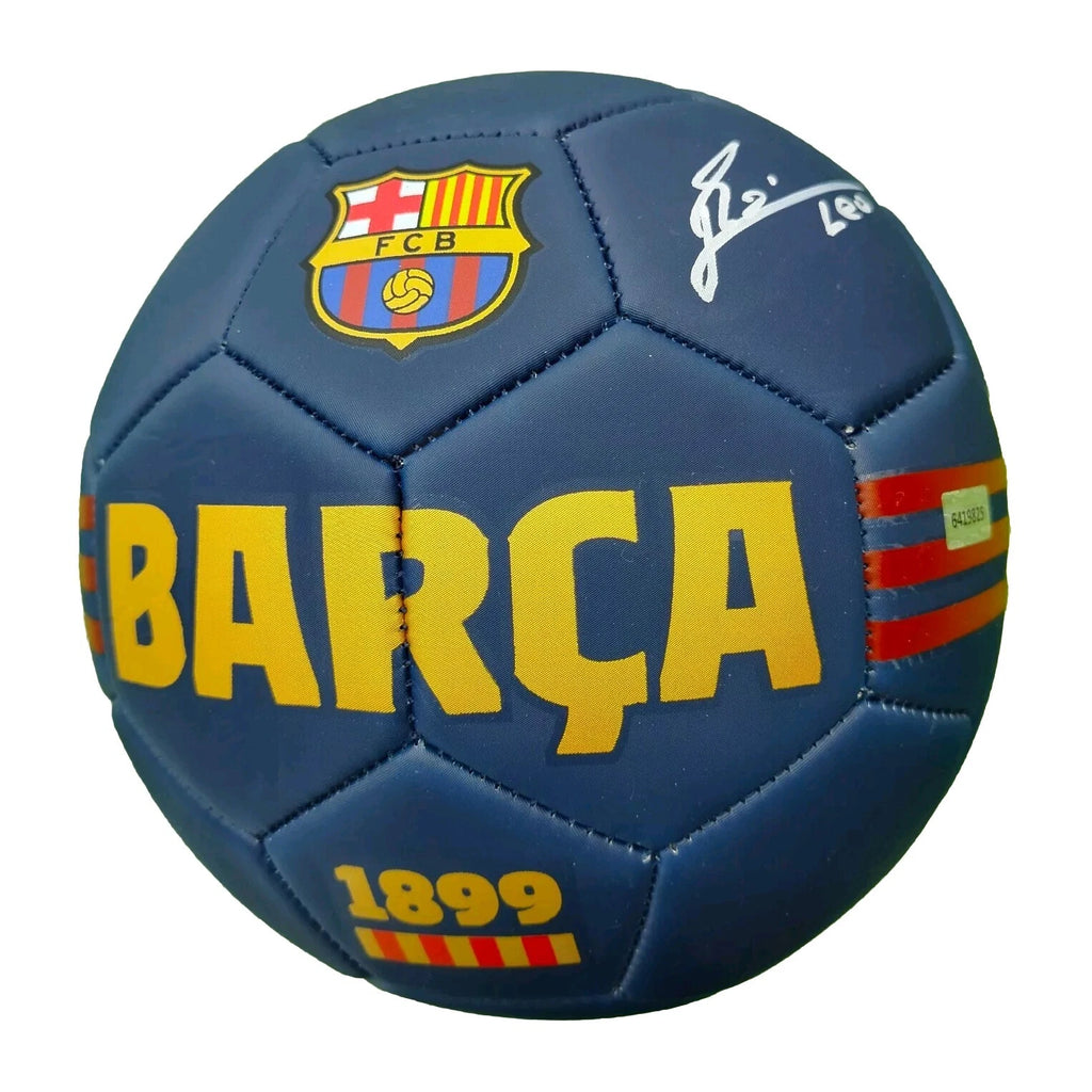 Lionel Messi Signed Autographed FC Barcelona Soccer Ball Official With COA