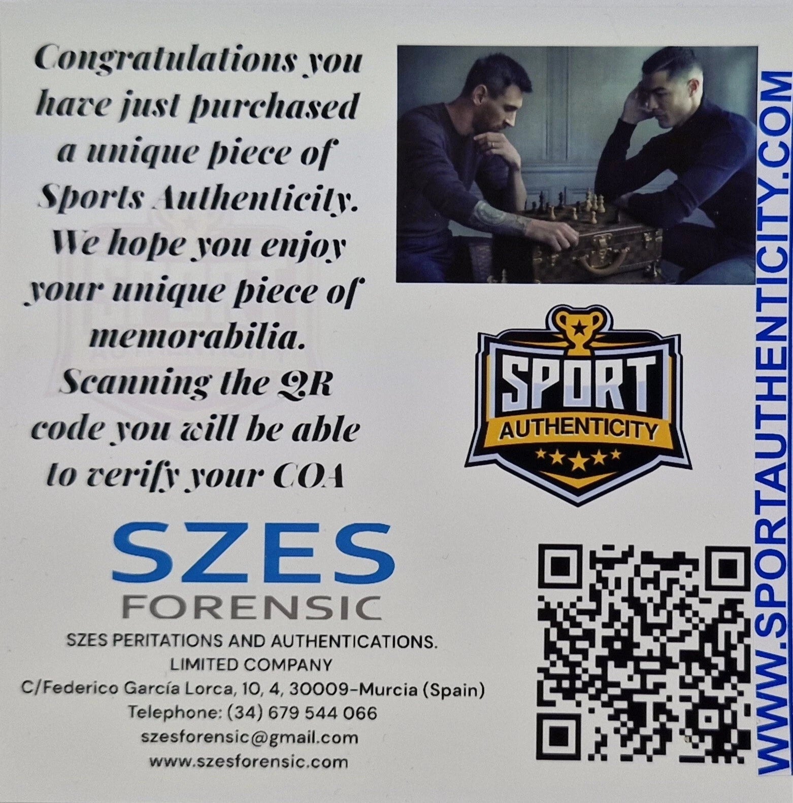 Lionel Messi (10) Argentina Qatar FIFA 2022 Hand-Signed w/ COA