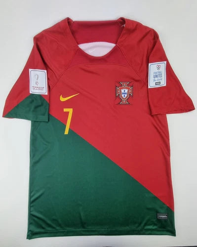 Cristiano Ronaldo Shirt Framed Portugal 2022 Hand-Signed w/ COA