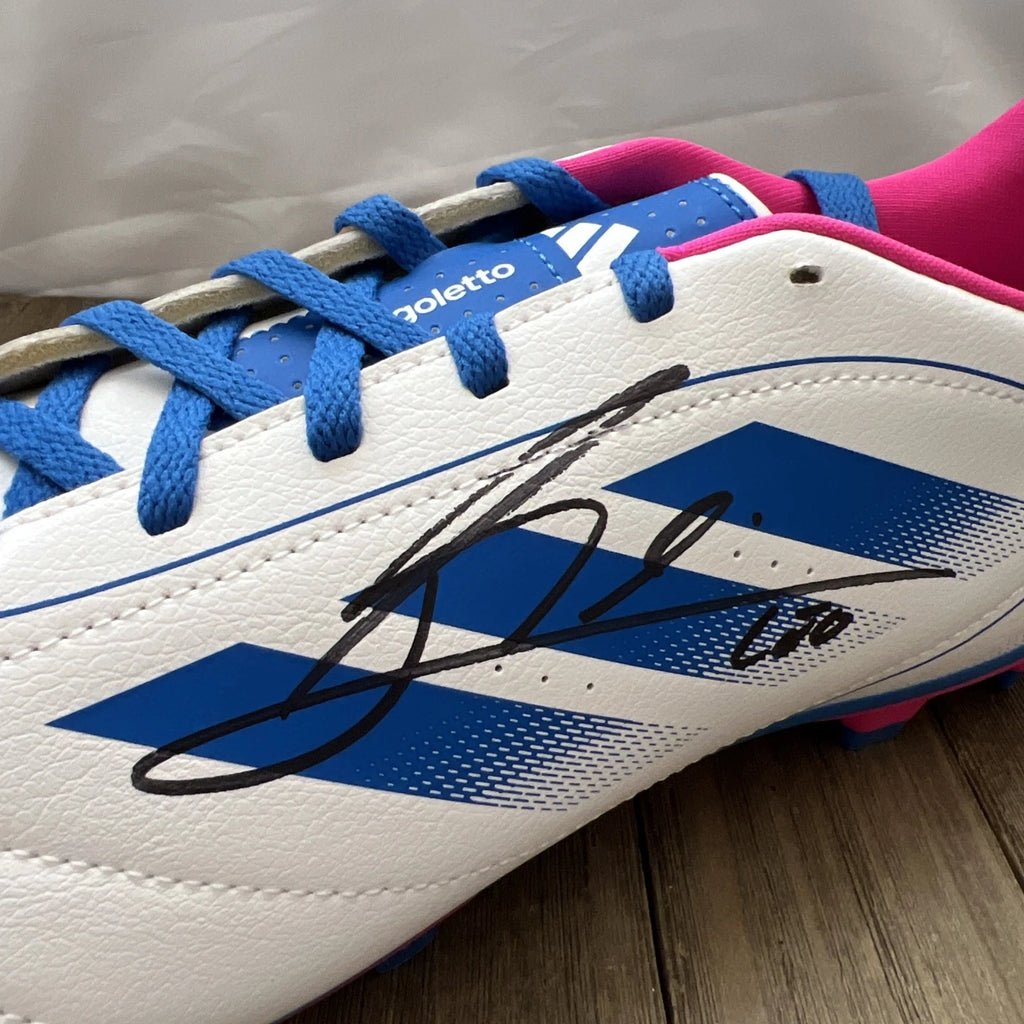 LIONEL LEO MESSI Signed Adidas Soccer Cleat w/ COA – COPA Miami Argentina Shoe Boot