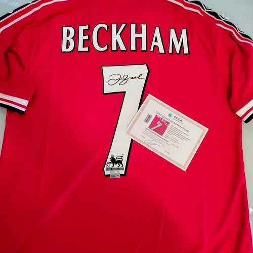 David Beckham Signed Manchester United 2014/15 Jersey