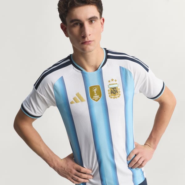 Argentina 26 Home Authentic Jersey