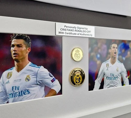 Cristiano Ronaldo Framed Shirt 2017-2018 Hand-Signed