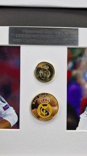 Cristiano Ronaldo Framed Shirt 2017-2018 Hand-Signed