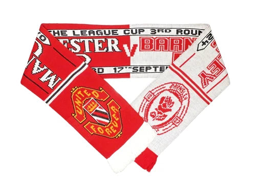Manchester United v Barnsley League Cup 17/09/2024 Match Scarf