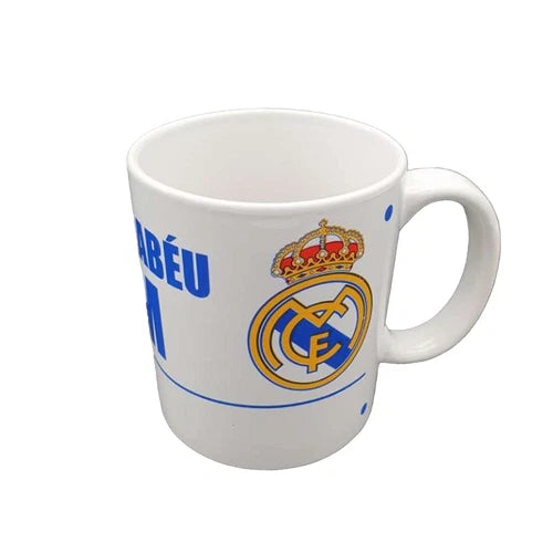Real Madrid C.F White Street Sign Mug