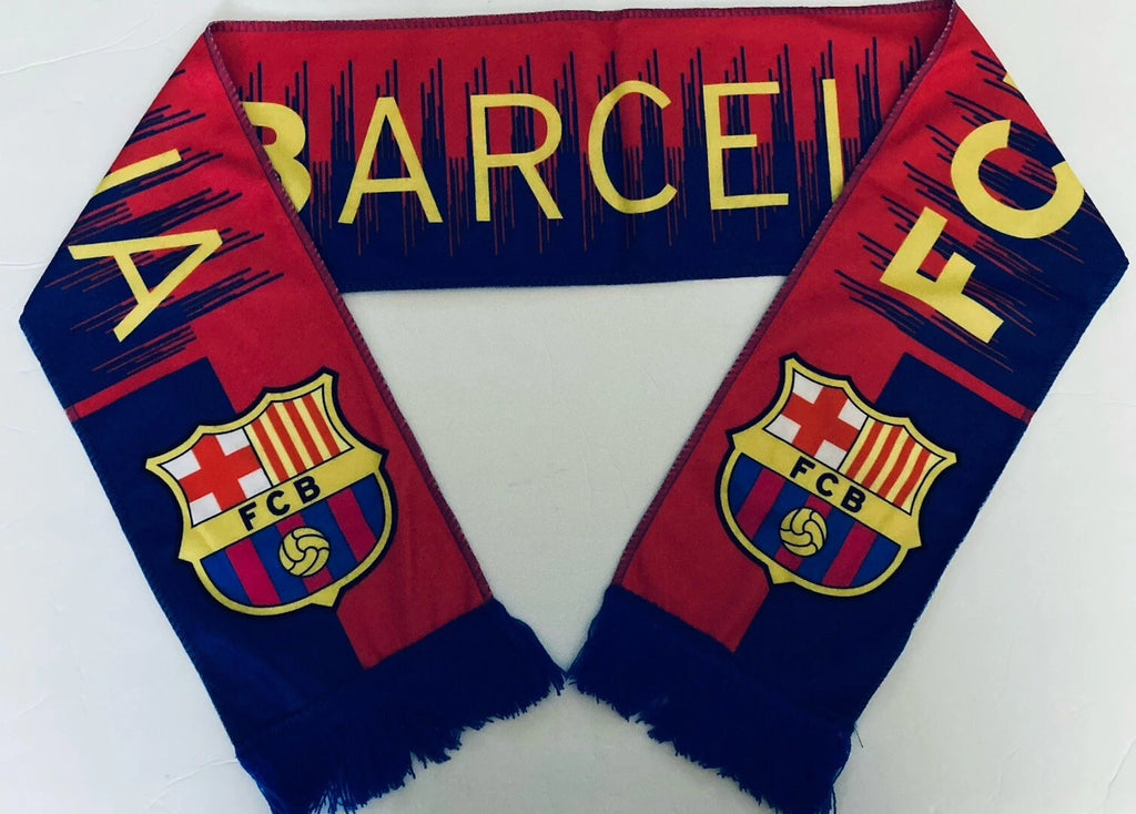 Barcelona Fan Scarf/ FCB Barcelona Soccer Scarf