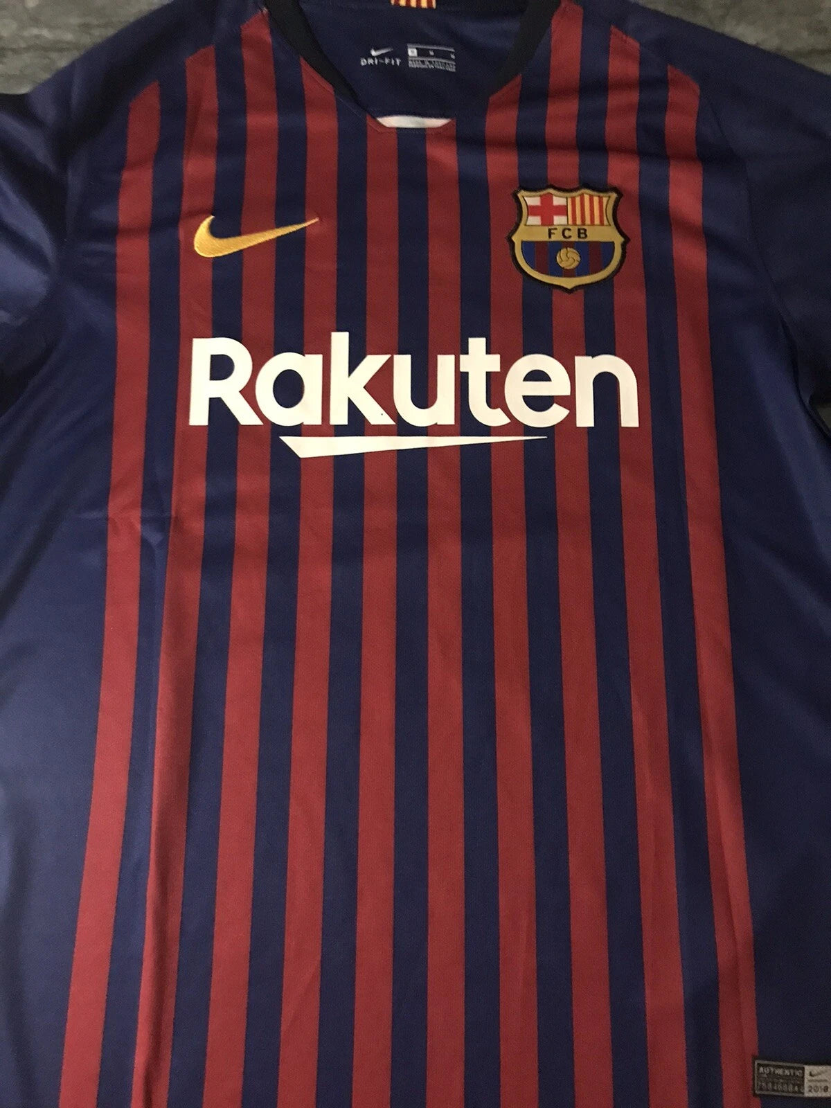 Lionel Messi Signed Barcelona 18-19 Jersey Beckett COA