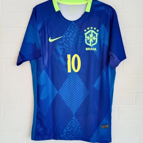 NEYMAR JR Signed Autographed Brazil Team Soccer Jersey w/ COA