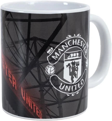 Manchester United FC Mug Old Trafford 11oz MUFC Coffee Gift