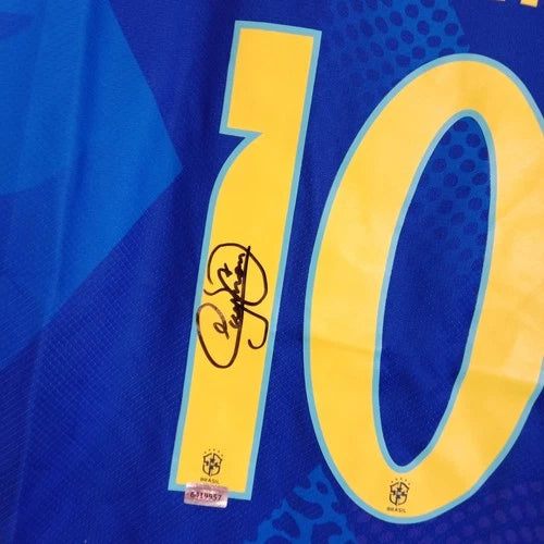 NEYMAR JR Signed Autographed Brazil Team Soccer Jersey w/ COA