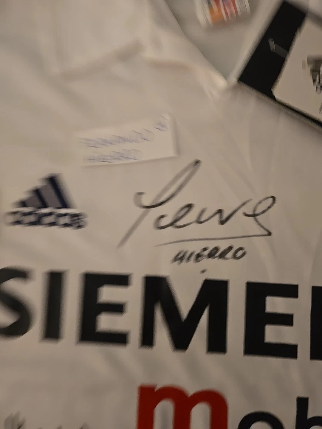 Signed Real Madrid Home Jersey Centenary 2002 Zidane Ronaldo Figo Raul Iker