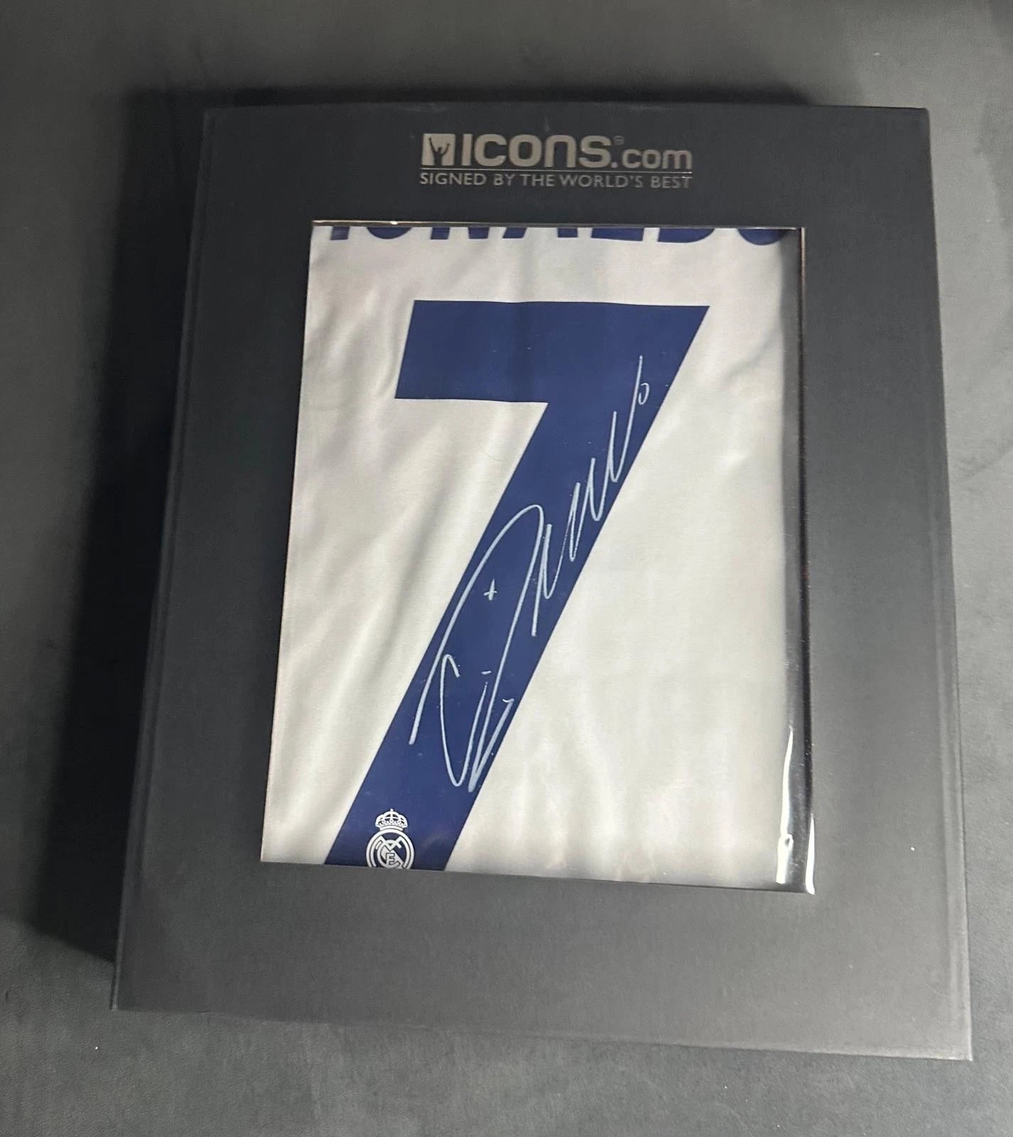 Cristiano Ronaldo Back Signed Real Madrid 2014-15 Home Shirt