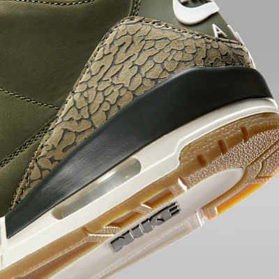 Nike Air Jordan 3 Shoes Olive Green
