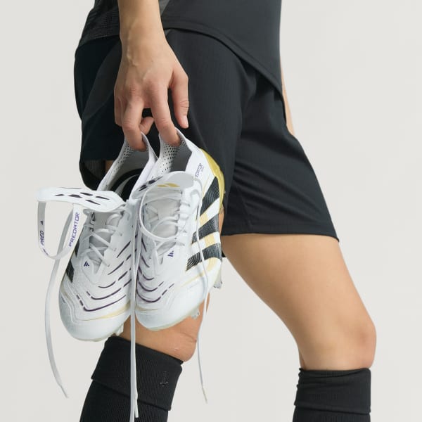 아디다스 프레데터 엘리트 폴드오버 텅 펌 그라운드 부츠 골드