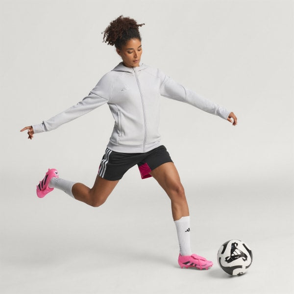 아디다스 프레데터 엘리트 폴드오버 텅 펌 그라운드 부츠 핑크 