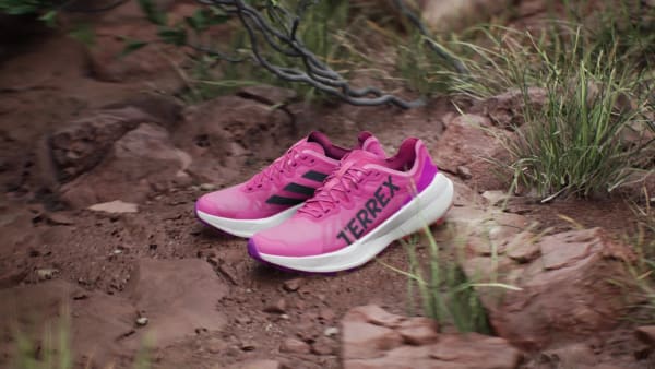 Adidas Terrex Agravic Speed Trail Running Shoes Pink