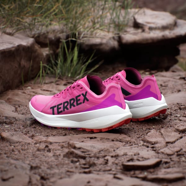 Adidas Terrex Agravic Speed Trail Running Shoes Pink