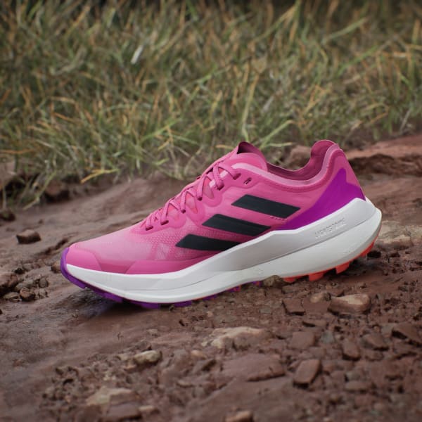 Adidas Terrex Agravic Speed Trail Running Shoes Pink