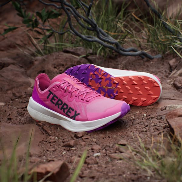 Adidas Terrex Agravic Speed Trail Running Shoes Pink