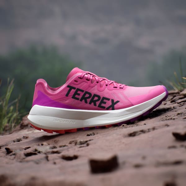 Adidas Terrex Agravic Speed Trail Running Shoes Pink