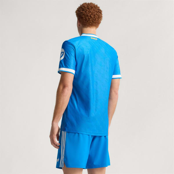 16 Real Madrid 2526 Third Authentic Jersey Blue