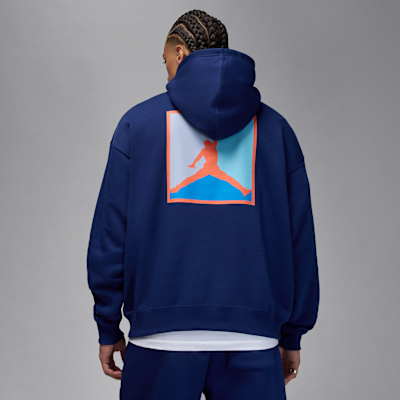 Nike Graphic Pullover Hoodie Blue