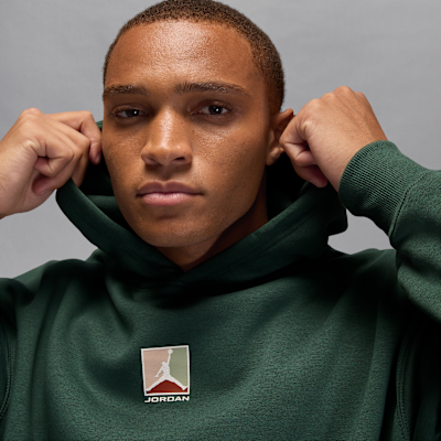 Nike Graphic Pullover Hoodie Green