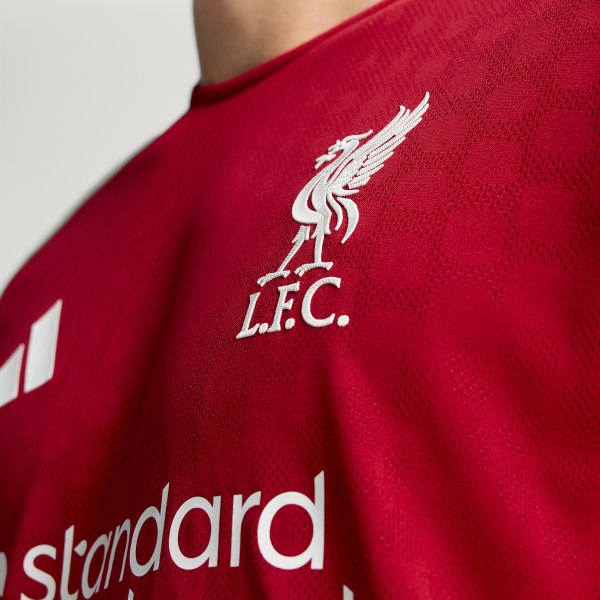 Liverpool FC 25/26 Long Sleeve Home Authentic Jersey