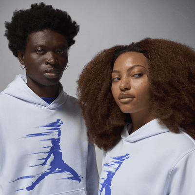 Fleece Pullover Hoodie Jordan Mvp Blue