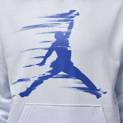 Fleece Pullover Hoodie Jordan Mvp Blue