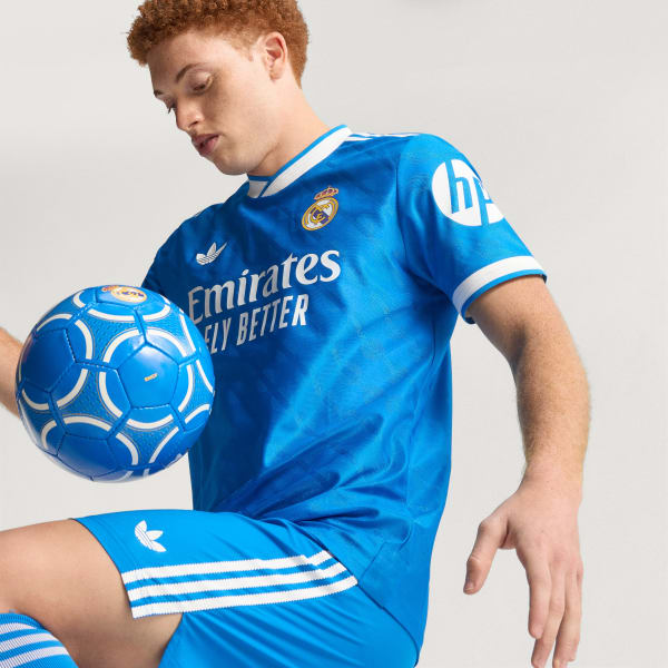 16 Real Madrid 2526 Third Authentic Jersey Blue