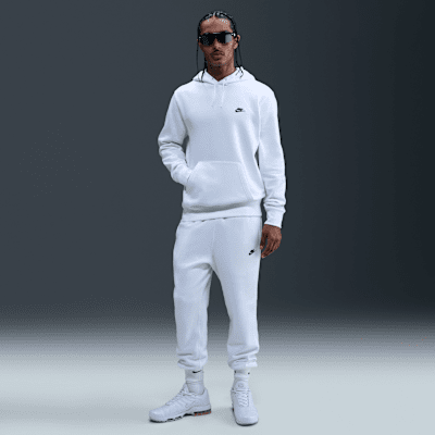 Nike Pullover Fleece Hoodie White