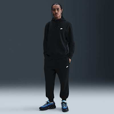 Nike Pullover Fleece Hoodie Black