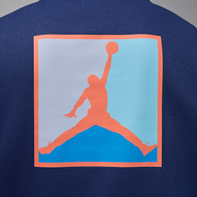 Nike Graphic Pullover Hoodie Blue