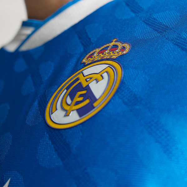 16 Real Madrid 2526 Third Authentic Jersey Blue