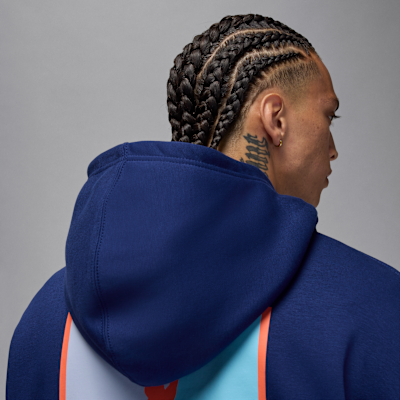 Nike Graphic Pullover Hoodie Blue