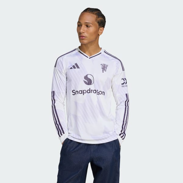 Manchester United 2526 Long Sleeve Away Jersey