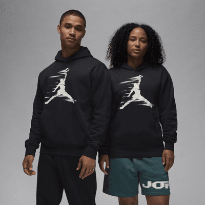 Fleece Pullover Hoodie Jordan Mvp Black