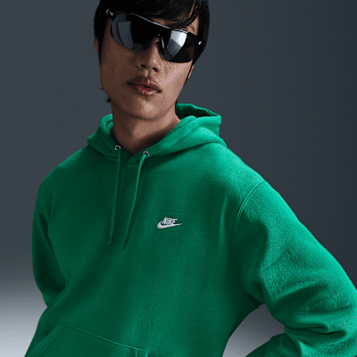 Nike Pullover Fleece Hoodie Green